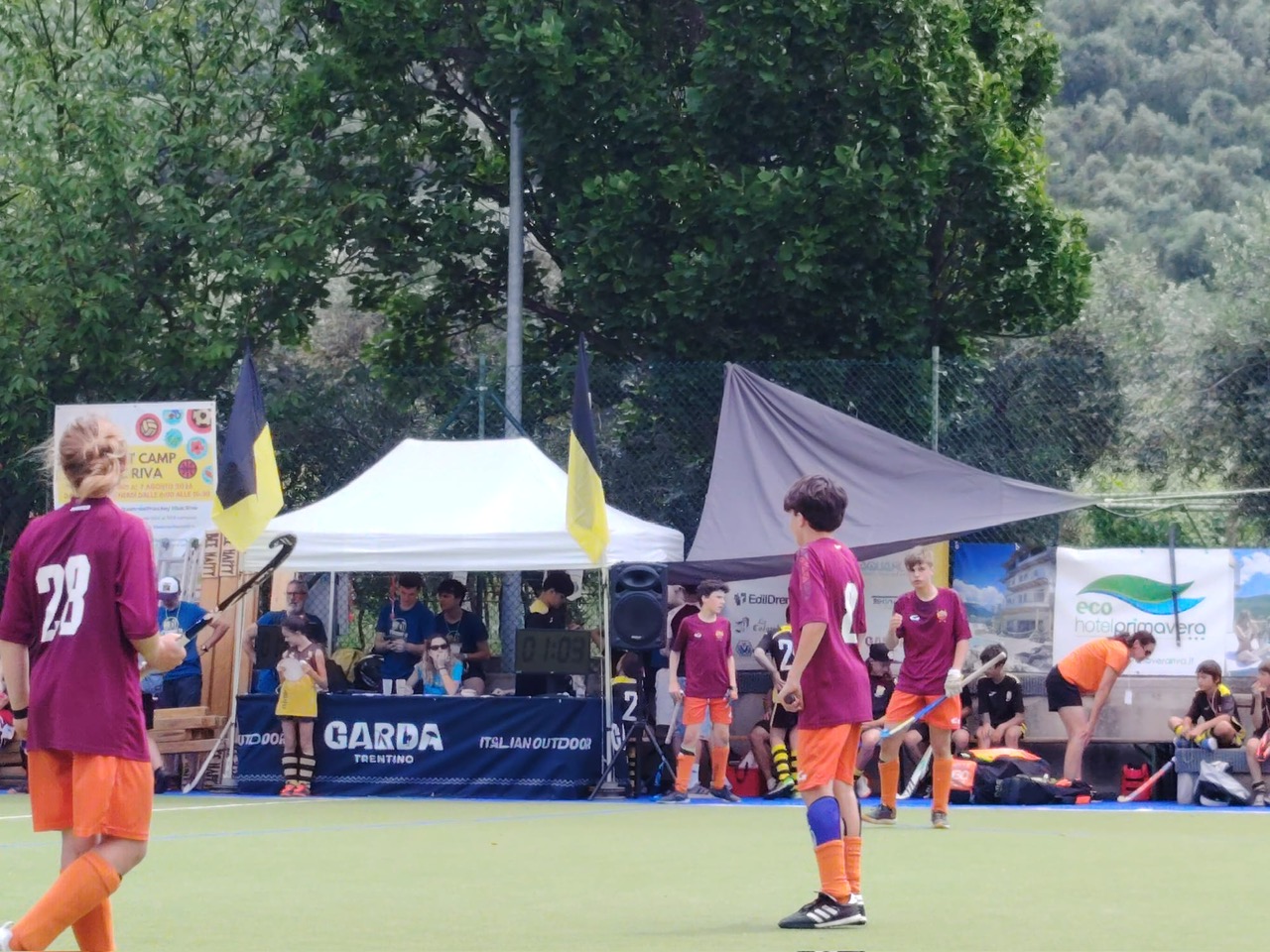 L’Hc Roma a Riva