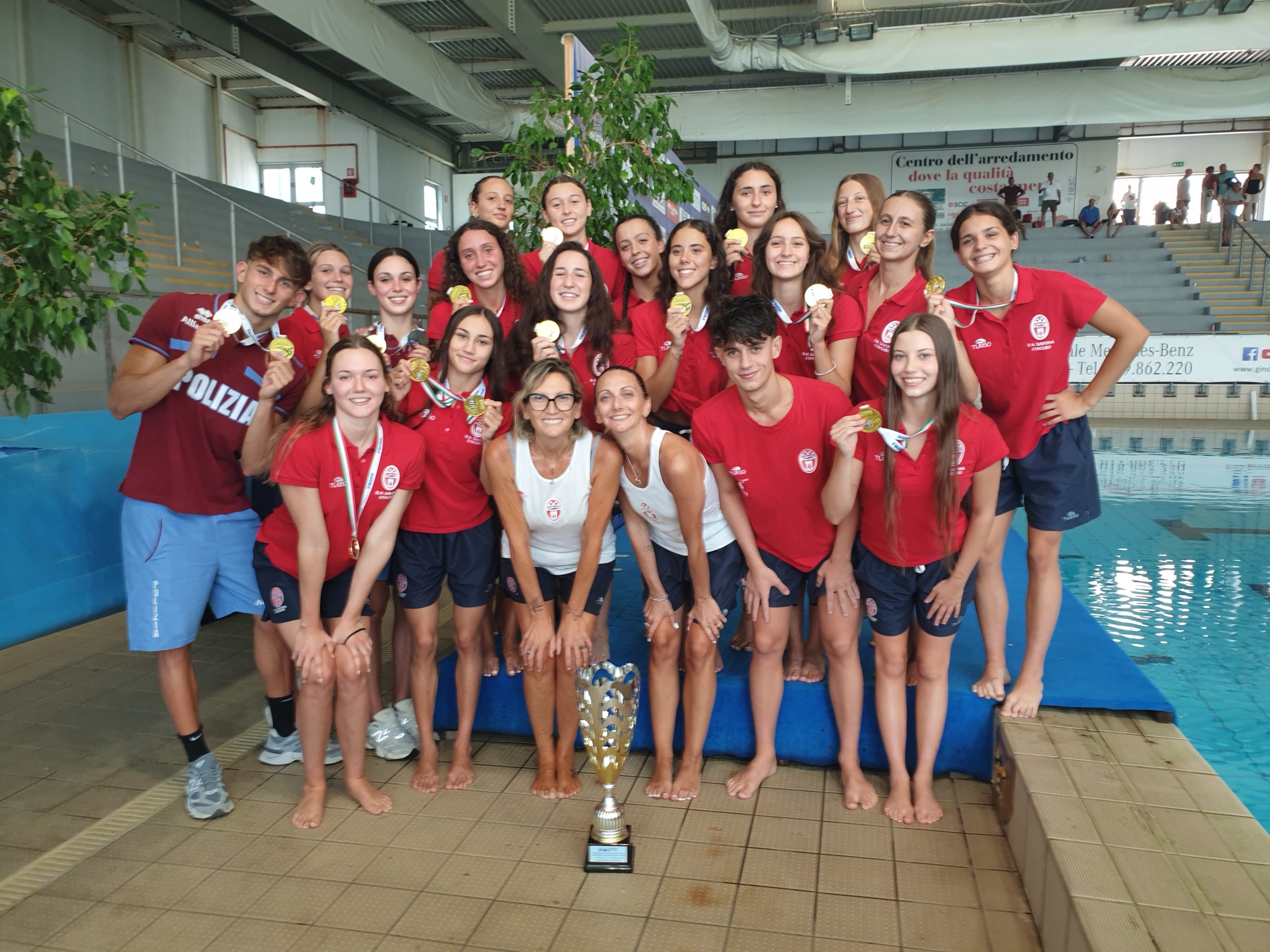 foto junior campioni d’italia