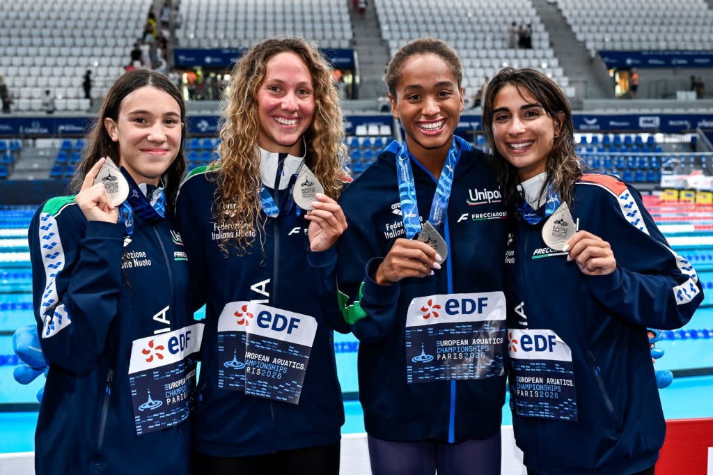 2026_Nuoto_Europei_Staffetta (credit DeepBlueMedia)